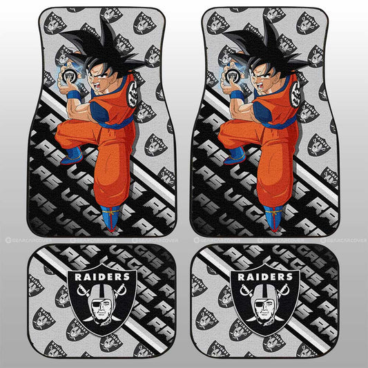 Las Vegas Raiders Car Floor Mats Custom Car Accessories For Fans - Gearcarcover - 1