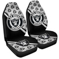 Las Vegas Raiders Car Seat Covers Custom Car Accessories For Fans - Gearcarcover - 3
