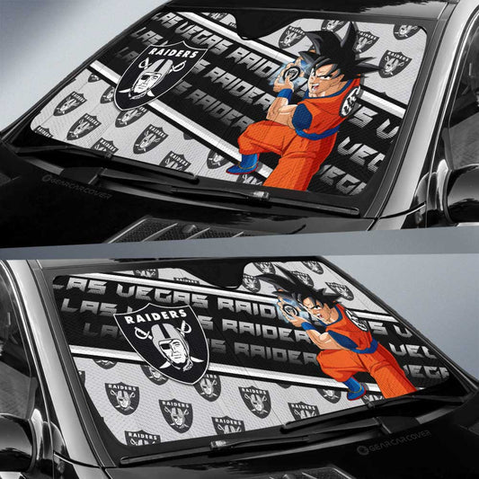 Las Vegas Raiders Car Sunshade Custom Car Interior Accessories - Gearcarcover - 2