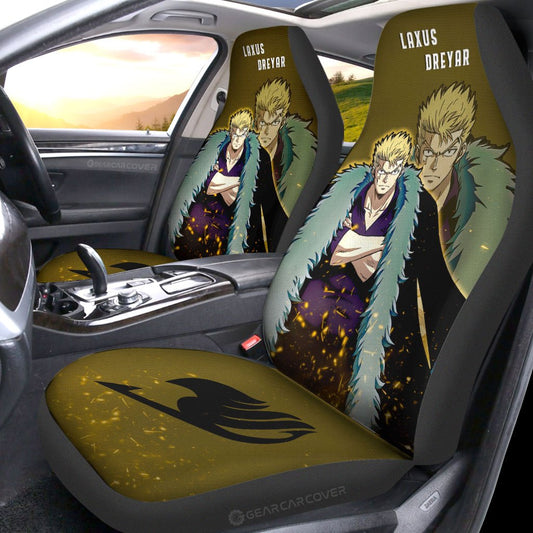 Laxus Dreyar Car Seat Covers Custom Fairy Tail Anime - Gearcarcover - 2