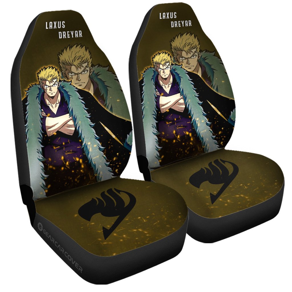 Laxus Dreyar Car Seat Covers Custom Fairy Tail Anime - Gearcarcover - 3