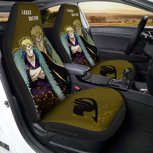 Laxus Dreyar Car Seat Covers Custom Fairy Tail Anime - Gearcarcover - 1