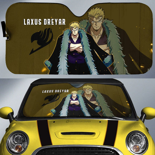 Laxus Dreyar Car Sunshade Custom Fairy Tail Anime - Gearcarcover - 1