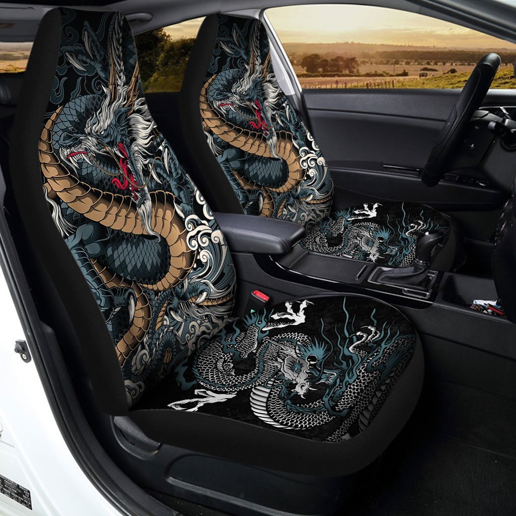 Legend Dragon Car Seat Covers Custom Car Accessories - Gearcarcover - 2
