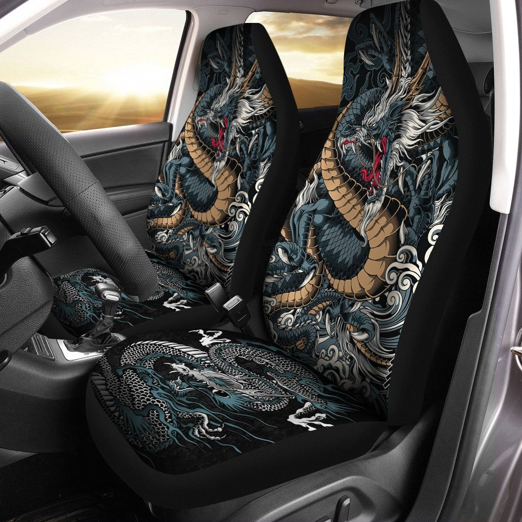 Legend Dragon Car Seat Covers Custom Car Accessories - Gearcarcover - 1