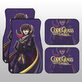 Lelouch Lamperouge Car Floor Mats Custom Code Geass Anime - Gearcarcover - 1