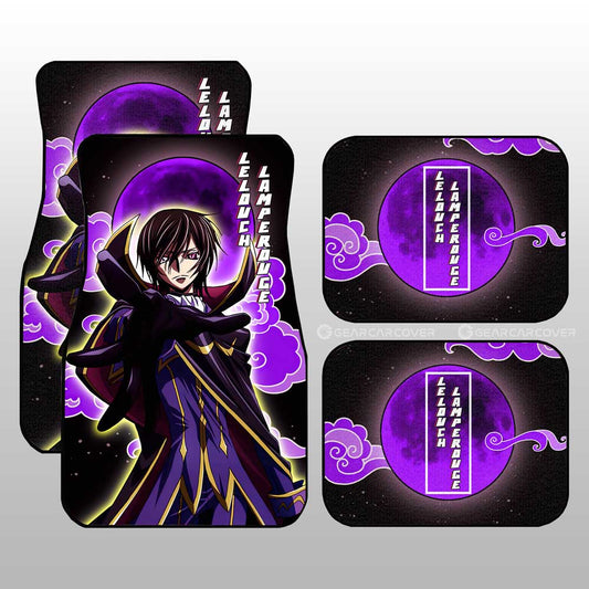 Lelouch Lamperouge Car Floor Mats Custom One Punch Man Anime Car Accessories - Gearcarcover - 1