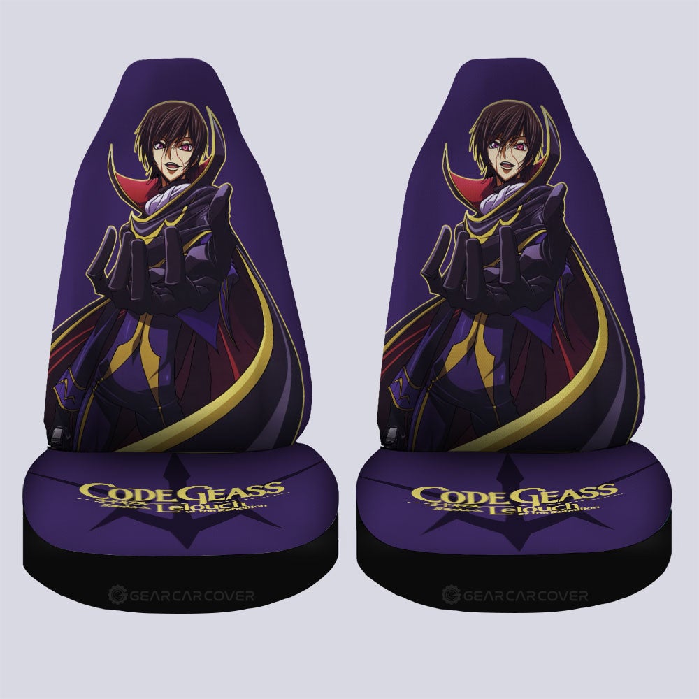 Lelouch Lamperouge Car Seat Covers Custom Code Geass Anime - Gearcarcover - 4