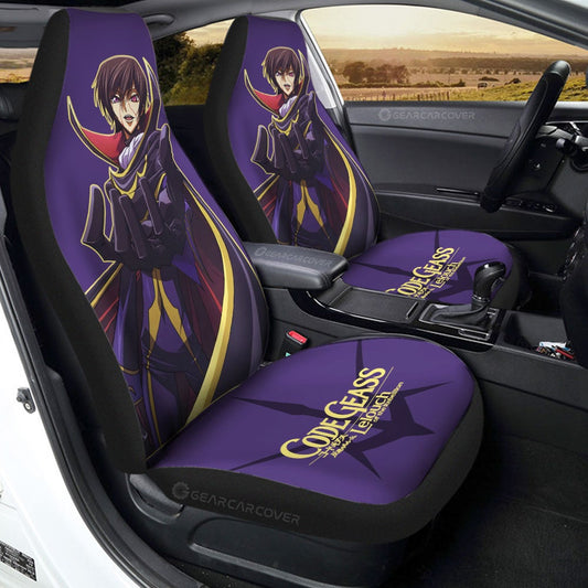 Lelouch Lamperouge Car Seat Covers Custom Code Geass Anime - Gearcarcover - 1