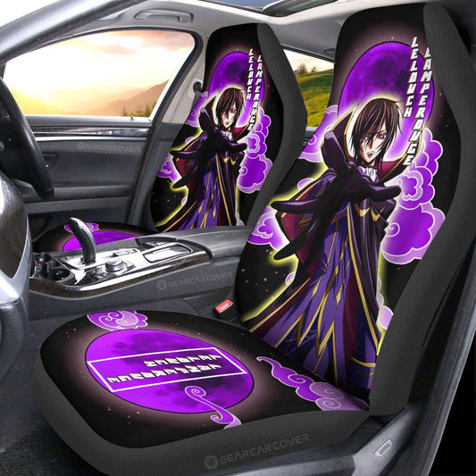 Lelouch Lamperouge Car Seat Covers Custom One Punch Man Anime Car Accessories - Gearcarcover - 2