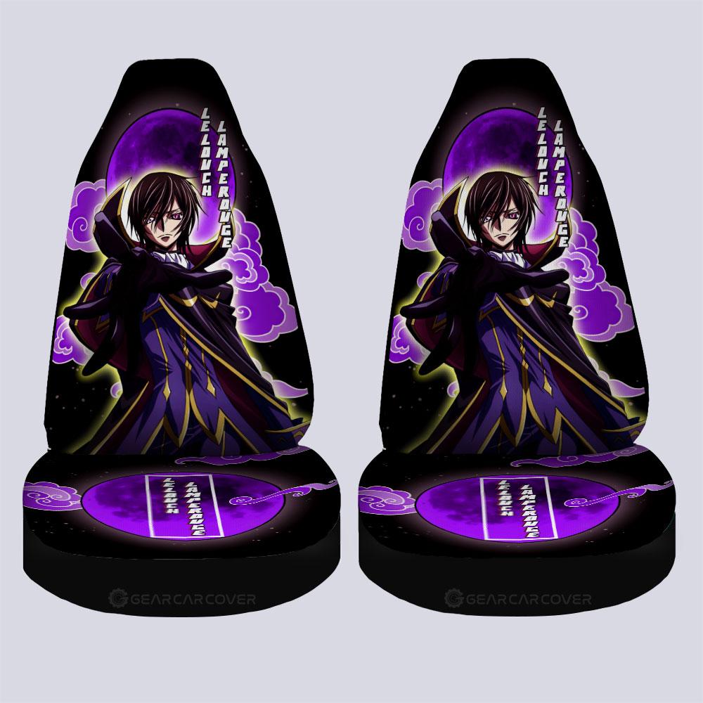 Lelouch Lamperouge Car Seat Covers Custom One Punch Man Anime Car Accessories - Gearcarcover - 4