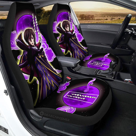Lelouch Lamperouge Car Seat Covers Custom One Punch Man Anime Car Accessories - Gearcarcover - 1