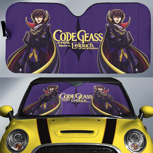 Lelouch Lamperouge Car Sunshade Custom Code Geass Anime - Gearcarcover - 1
