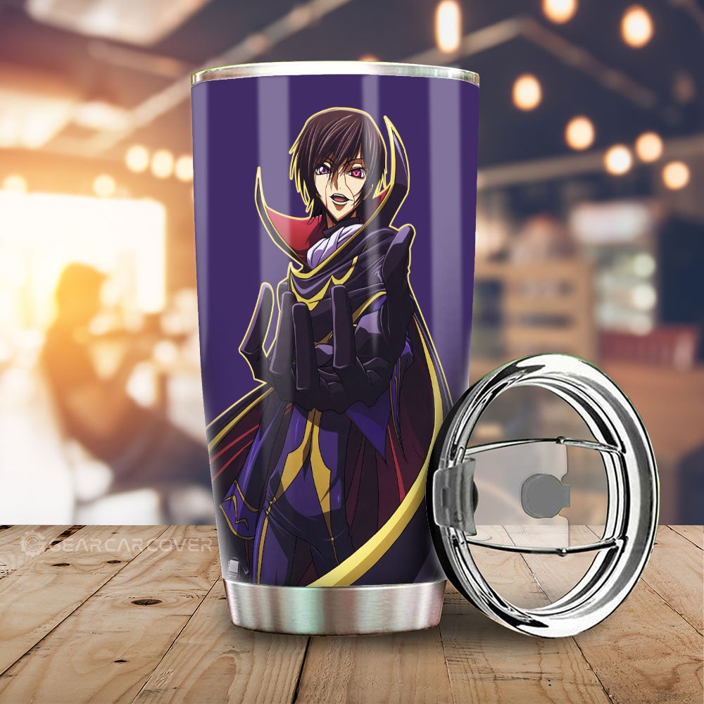 Lelouch Lamperouge Tumbler Cup Custom Code Geass Anime - Gearcarcover - 1