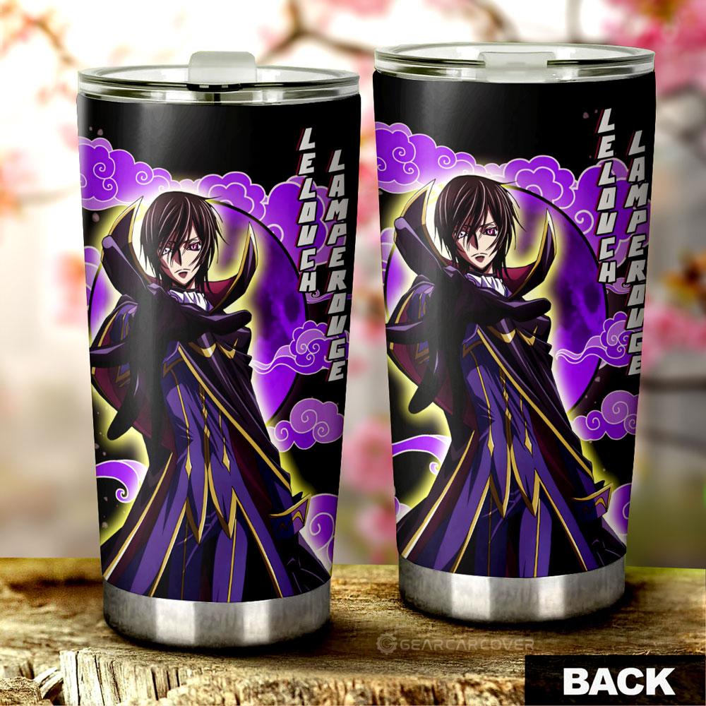 Lelouch Lamperouge Tumbler Cup Custom One Punch Man Anime Car Accessories - Gearcarcover - 3