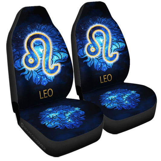 Leo Car Seat Covers Custom Zodiac Car Accessories - Gearcarcover - 1