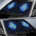 Leo Car Sunshade Custom Name Zodiac Car Interior Accessories - Gearcarcover - 3