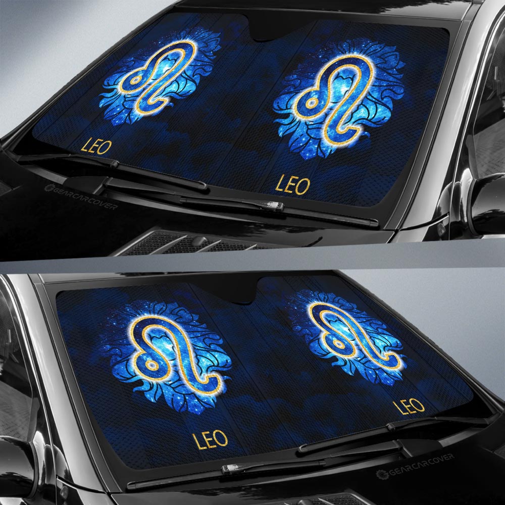 LeoCar Sunshade Custom Zodiac Car Interior Accessories - Gearcarcover - 3