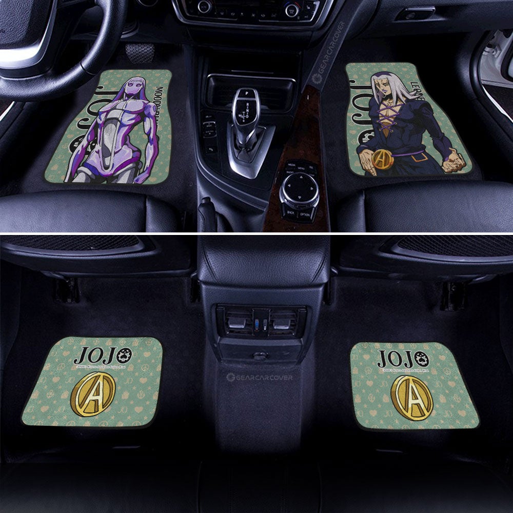 Leone Abbacchio Car Floor Mats Custom JoJo's Bizarre Adventure Anime Car Accessories - Gearcarcover - 3