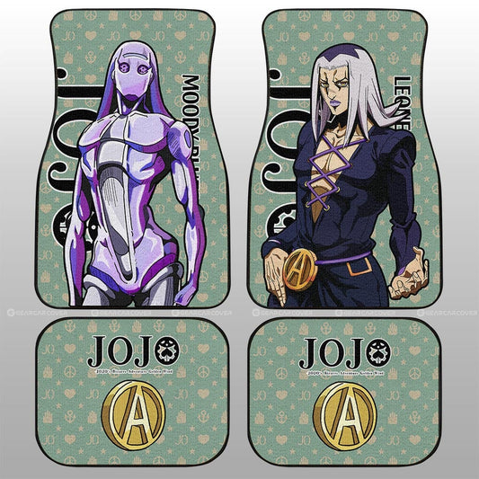 Leone Abbacchio Car Floor Mats Custom JoJo's Bizarre Adventure Anime Car Accessories - Gearcarcover - 1