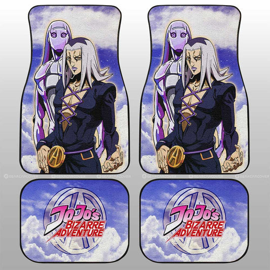 Leone Abbacchio Car Floor Mats Custom Jojo's Bizarre Adventures Anime - Gearcarcover - 1