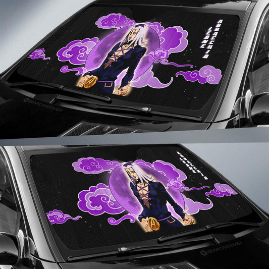 Leone Abbacchio Car Sunshade Custom JoJo's Bizarre Adventure Anime Car Accessories - Gearcarcover - 2