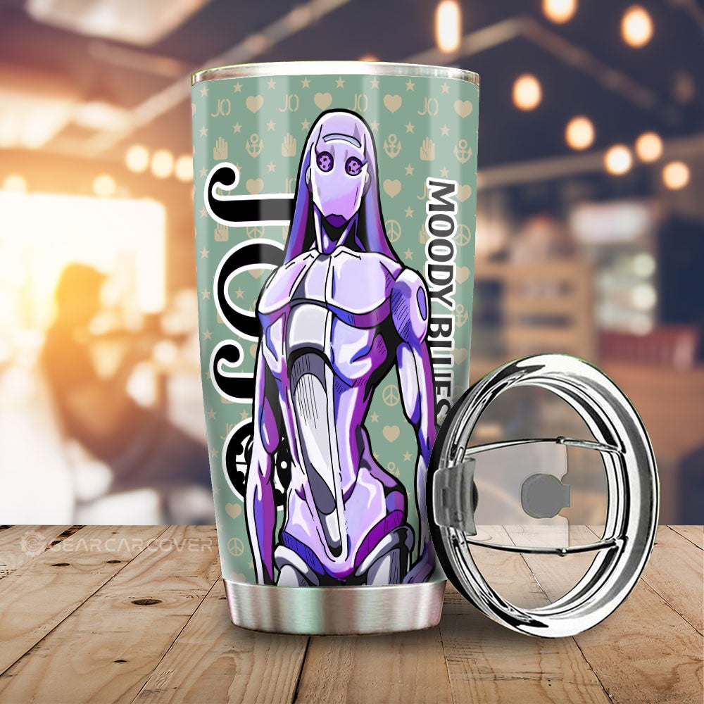 Leone Abbacchio Tumbler Cup Custom JoJo's Bizarre Adventure Anime Car Accessories - Gearcarcover - 2