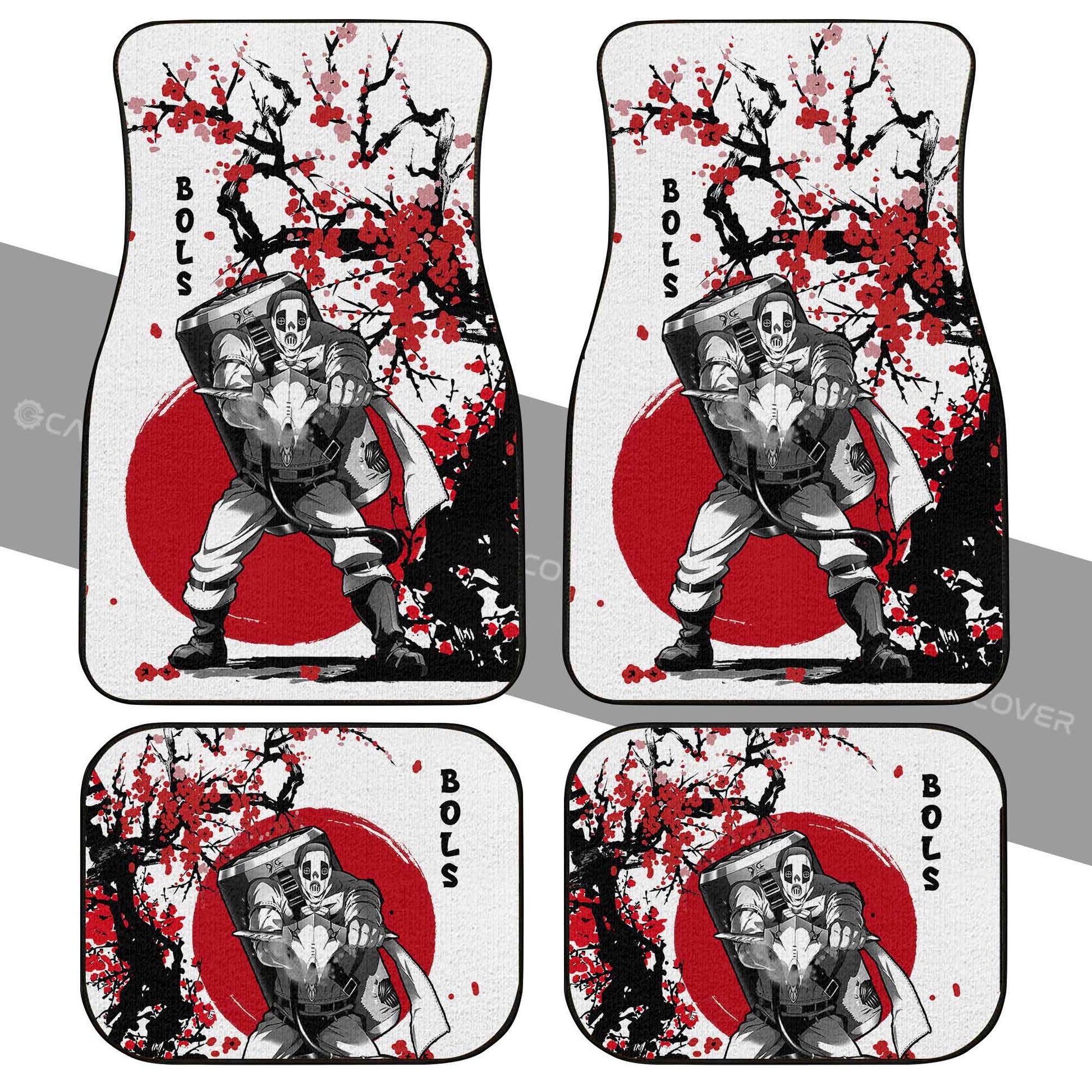 Leone Car Floor Mats Custom Anime Akame Ga Kill Car Accessories - Gearcarcover - 2