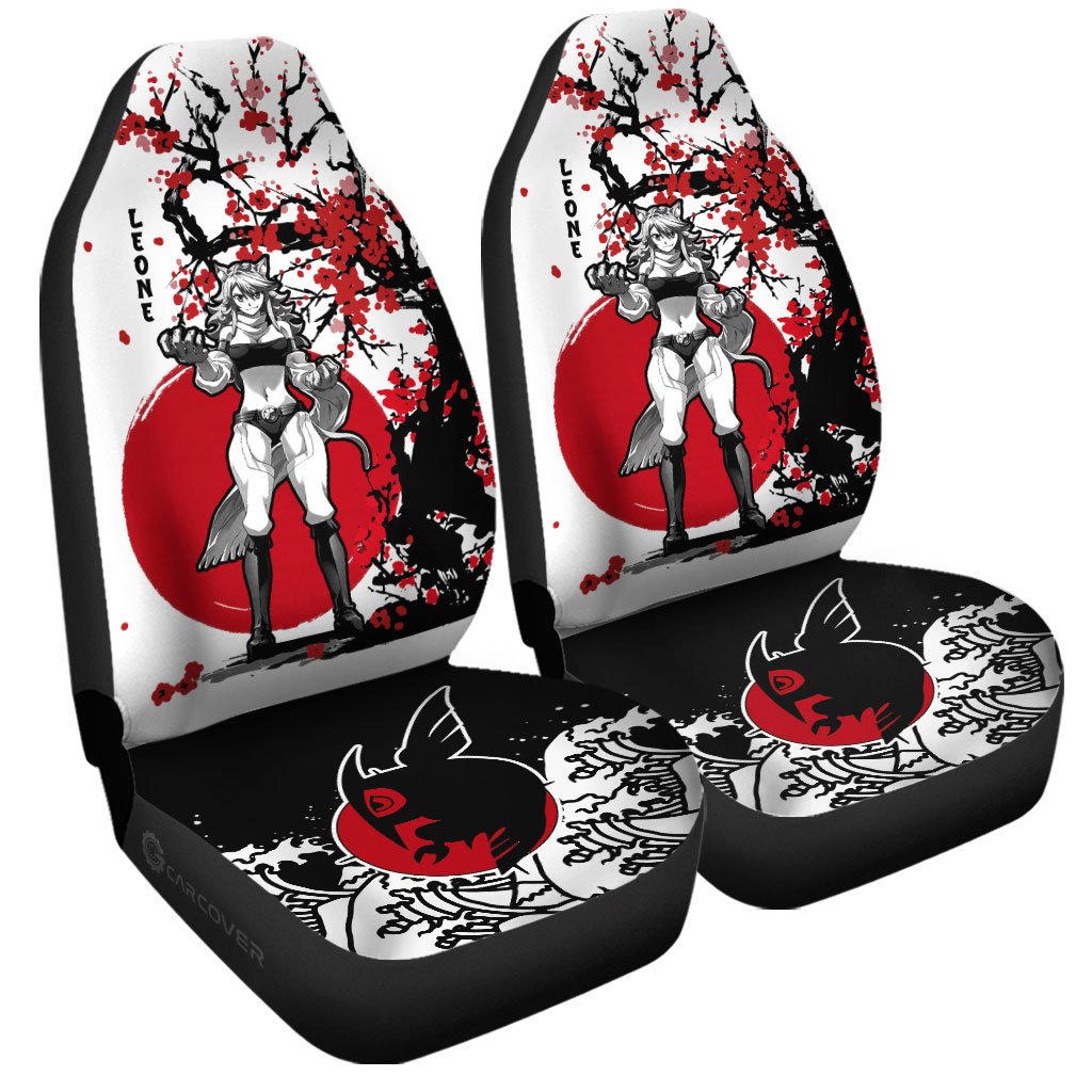 Leone Car Seat Covers Custom Anime Akame Ga Kill Car Accessories