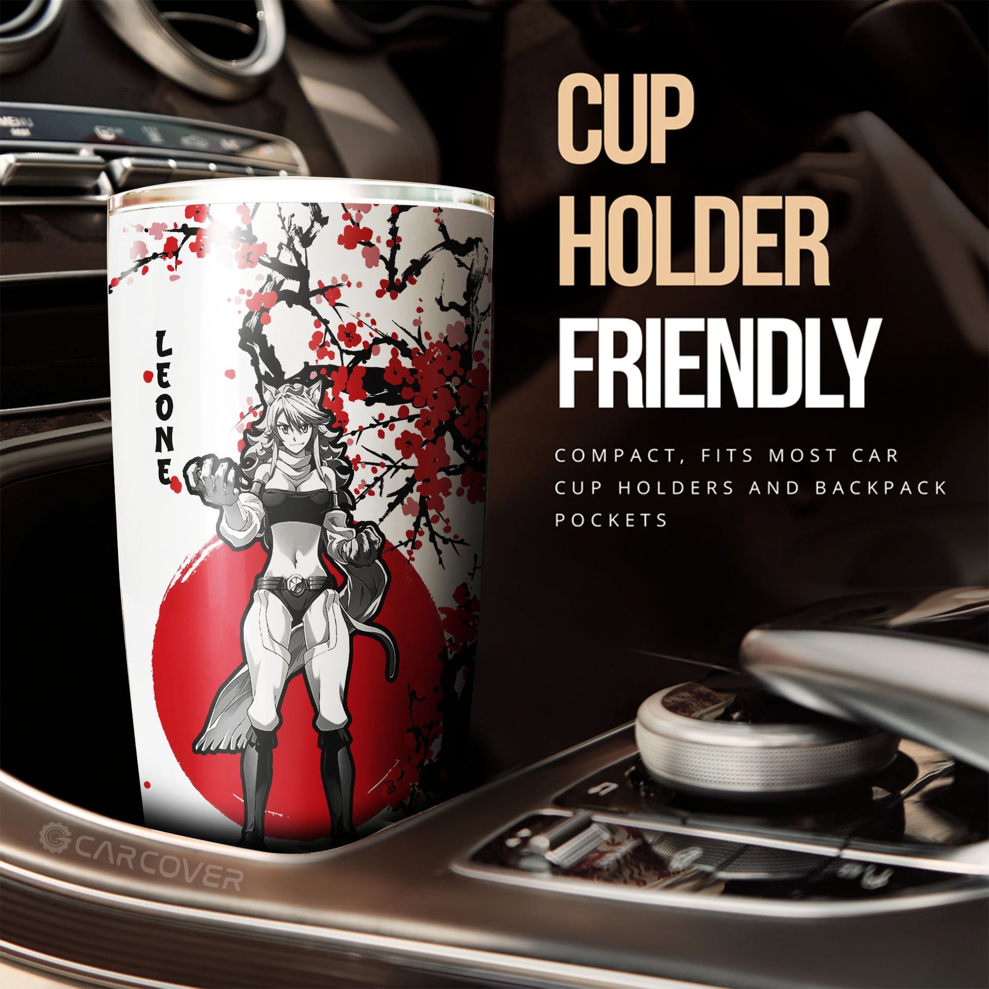 Leone Tumbler Cup Custom Anime Akame Ga Kill Car Accessories - Gearcarcover - 2