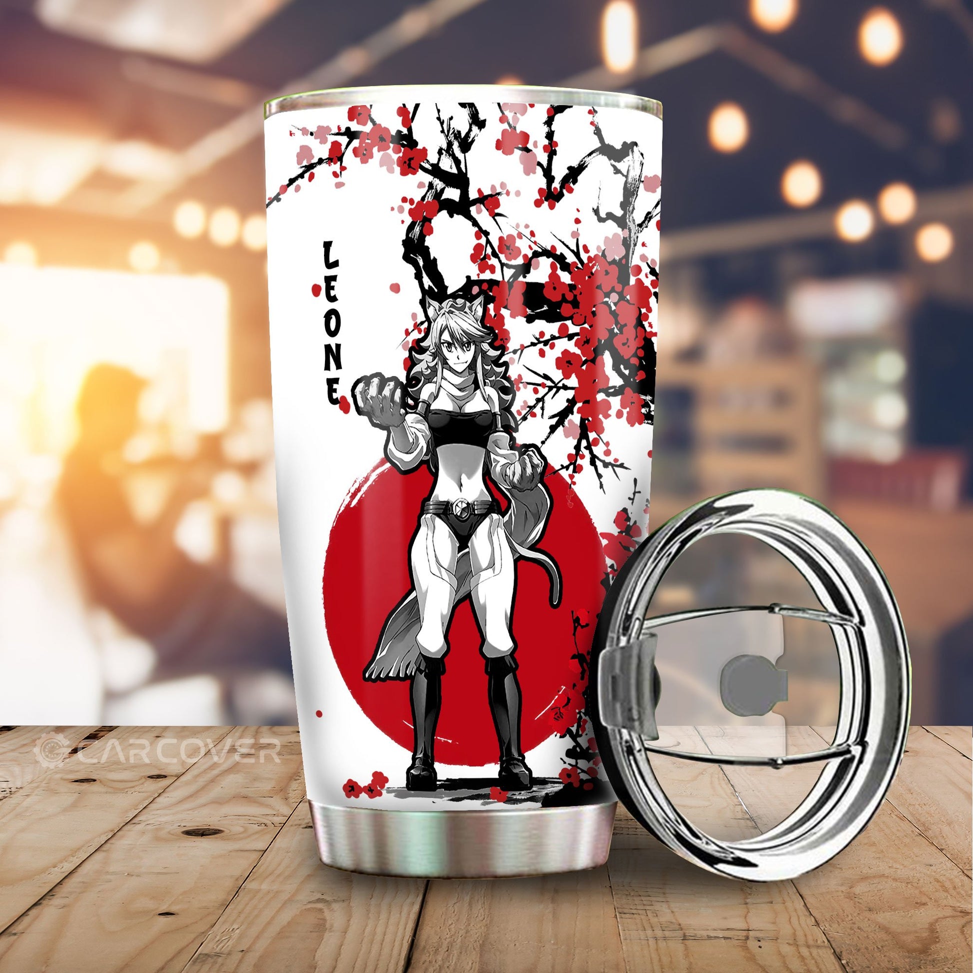 Leone Tumbler Cup Custom Anime Akame Ga Kill Car Accessories - Gearcarcover - 1