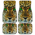 Leopard Car Floor Mats Custom Wild Animal Car Interior Accessories - Gearcarcover - 1