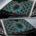 Leopard Sunflower Car Sunshade Custom Car Decoration - Gearcarcover - 2