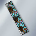 Leopard Tie Dye Sunflower Car Sunshade Custom Car Decoration - Gearcarcover - 3