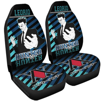 Leorio Paradinight Car Seat Covers Custom Hunter x Hunter Anime Car Accessories - Gearcarcover - 1