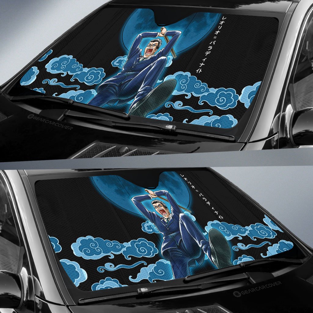 Leorio Paradinight Car Sunshade Custom Hunter x Hunter Anime Car Accessories - Gearcarcover - 2