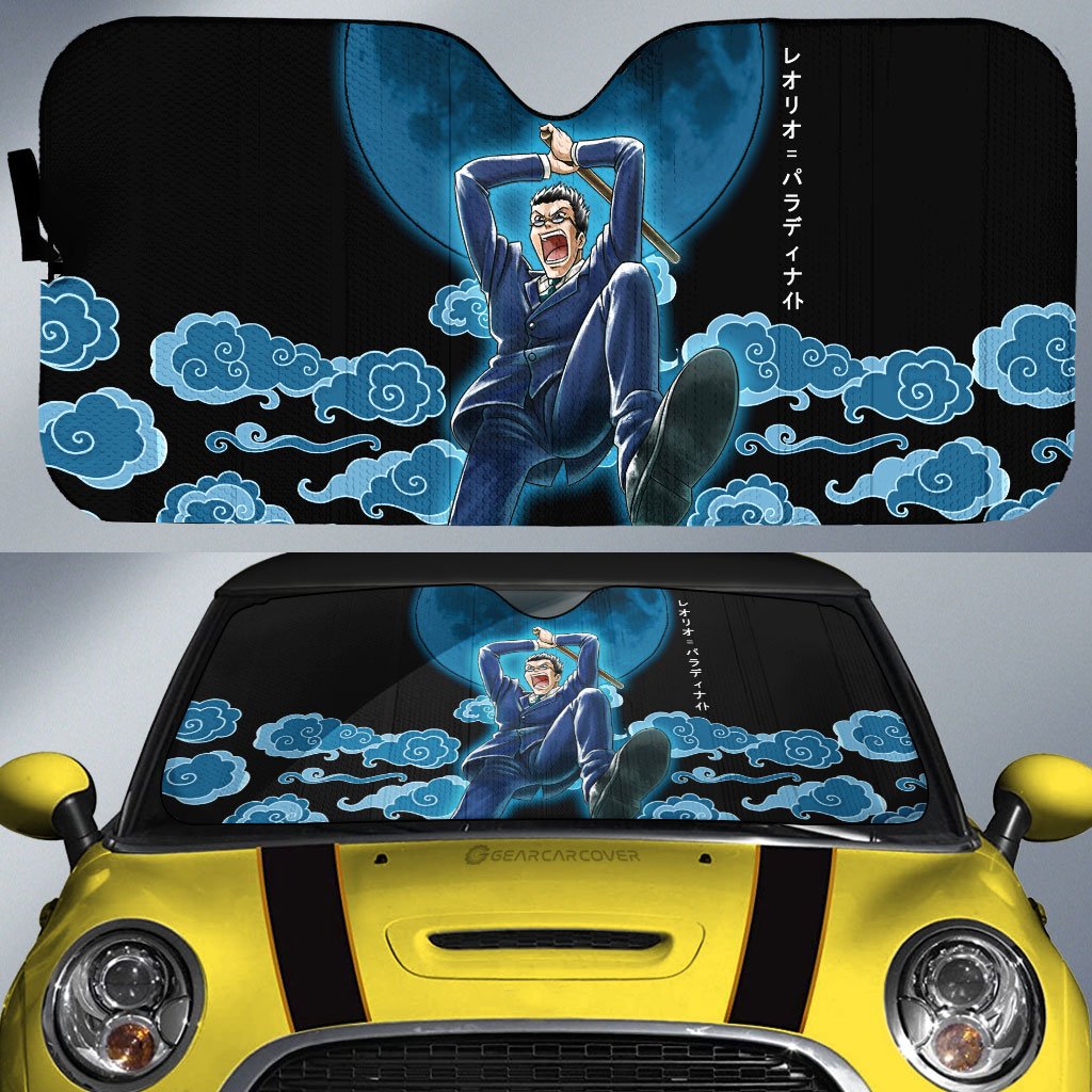 Leorio Paradinight Car Sunshade Custom Hunter x Hunter Anime Car Accessories - Gearcarcover - 1