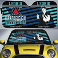 Leorio Paradinight Car Sunshade Custom Hunter x Hunter Anime Car Interior Accessories - Gearcarcover - 1