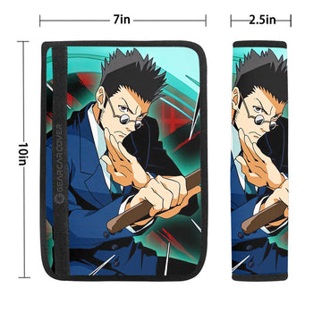 Leorio Paradinight Seat Belt Covers Custom Hunter x Hunter Anime Car Accessories - Gearcarcover - 1