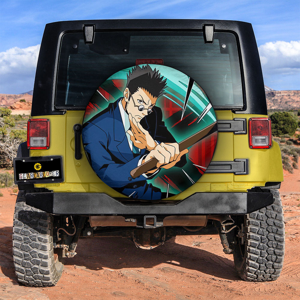 Leorio Paradinight Spare Tire Covers Custom Hunter x Hunter Anime Car Accessories - Gearcarcover - 3