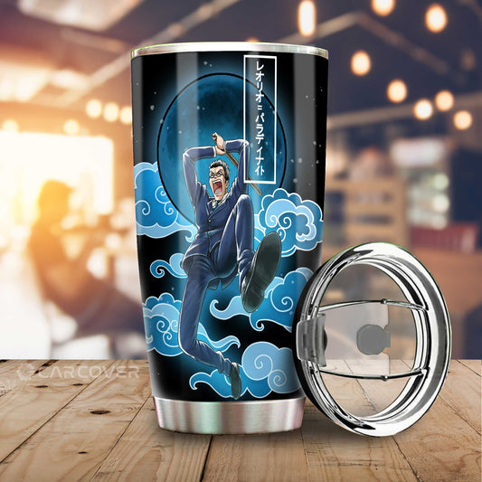 Leorio Paradinight Tumbler Cup Custom Hunter x Hunter Anime Car Accessories - Gearcarcover - 1