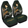 Levi Ackerman Car Seat Covers Custom Attack On Titan Anime - Gearcarcover - 3