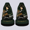 Levi Ackerman Car Seat Covers Custom Attack On Titan Anime - Gearcarcover - 4