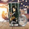 Levi Ackerman Tumbler Cup Custom Attack On Titan Anime - Gearcarcover - 1