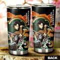 Levi Ackerman Tumbler Cup Custom Attack On Titan Anime - Gearcarcover - 3