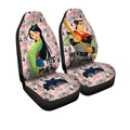 Li Shang and Mulan Car Seat Covers Custom Couple Car Accessories - Gearcarcover - 3