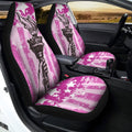 Liberty Torch Pink Car Seat Covers Custom American Flag Car Accessories - Gearcarcover - 3