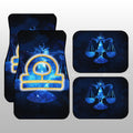 Libra Car Floor Mats Custom Name Zodiac Car Accessories - Gearcarcover - 3