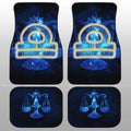 Libra Car Floor Mats Custom Name Zodiac Car Accessories - Gearcarcover - 1