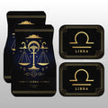 Libra Car Floor Mats Custom Zodiac Car Accessories - Gearcarcover - 3